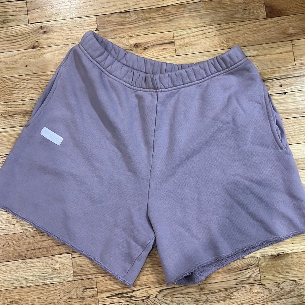 Set Active Lychee Purple Sweatshorts Size Large